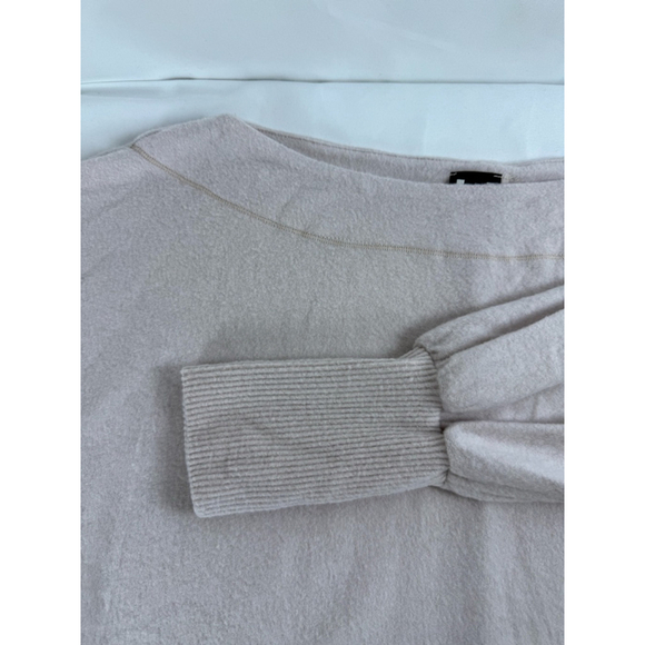 NWOT Women's H by bordeaux Light Beige Cream Long Sleeve Top XL - Picture 11 of 15